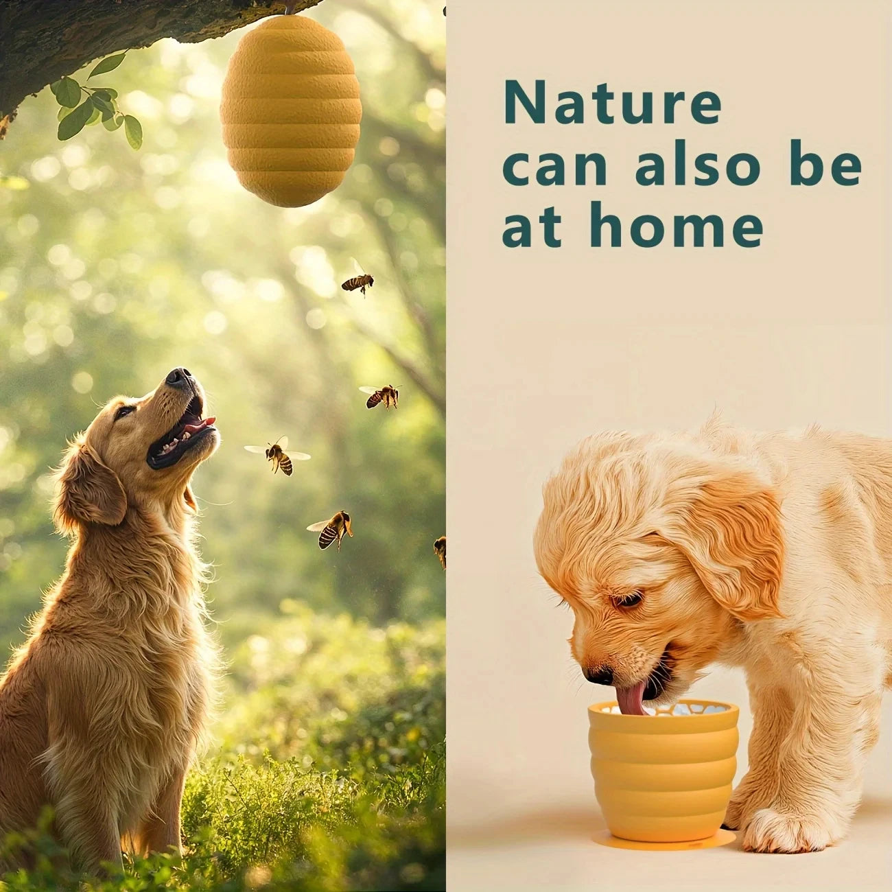 Slow Feeder Silicone Dog Bowl with Suction Cup Non-slip Anti distraction Design Healthy Pet Bowl for Small and Medium Breeds