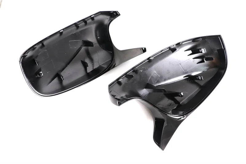 M Style Look Rearview Mirror Cover Cap Carbon Fiber Look Black for BMW  X3 F25 X1 E84 Pre-LCI 2010 2011 2012 2013 Case