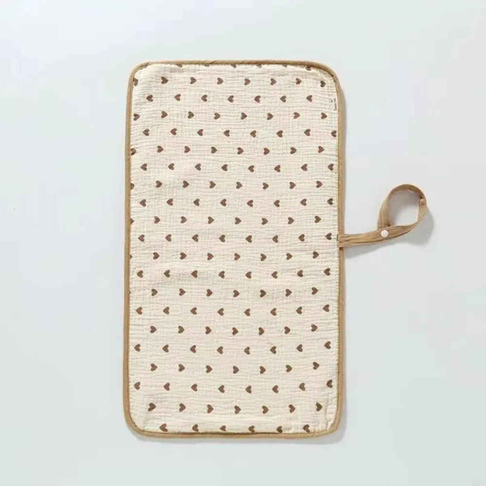 Soft Baby Diaper Changing Pad Strong Absorbent Breathable Infant Diaper Mat Hypoallergenic Diapering Sheet Baby Bed Pad Nursery