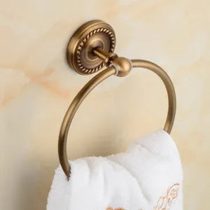 . Solid Brass Bathroom Accessories Set,Robe hook,Paper Holder,Towel Bar,Soap Basket,Bathroom Fitting Sets