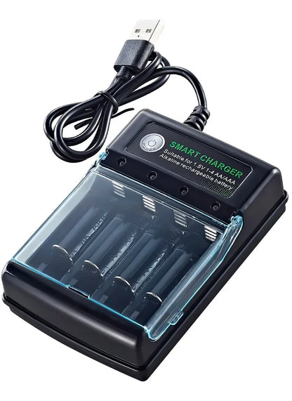 AAA Rechargeable Battery 3000mAh 1 5V New Alcalinas Battery USB Charger Included