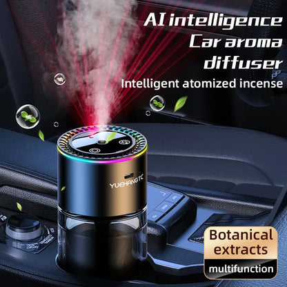 Spray Aroma Car Decorations Accessories With Aromatherapy High-End Car Air Freshener Electronic Car Fragrance Auto Deodorization
