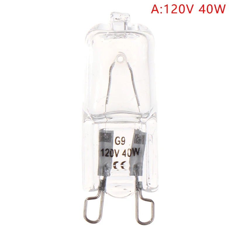 Hot 40W G9 Oven Light High Temperature Resistant Halogen Bulb Lamp For Refrigerators Ovens Fans