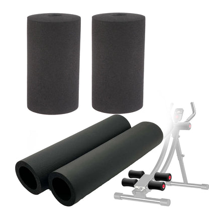 2PCS Foot Foam Pads Rollers Replacement For Leg Extension For Weight Bench Inversion Tables Foot Foam Pads Rollers