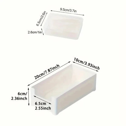 Cable Organizer Storage Box Set Durable Plastic Daily Office Supplies Sundries Charging Cord & Mobile Device Management Storage