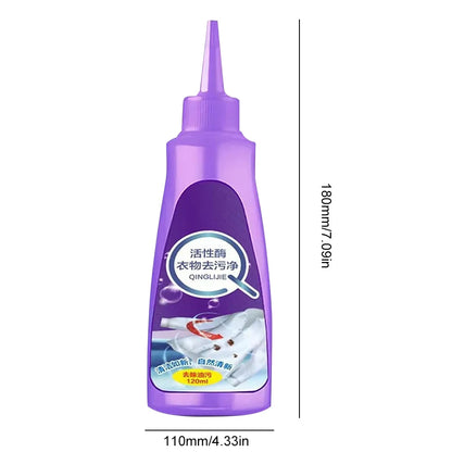 120 ML Concentrated Liquid Laundry Detergent Active Enzyme Laundry Detergent Laundry Detergent Liquid Laundry Stain Remover