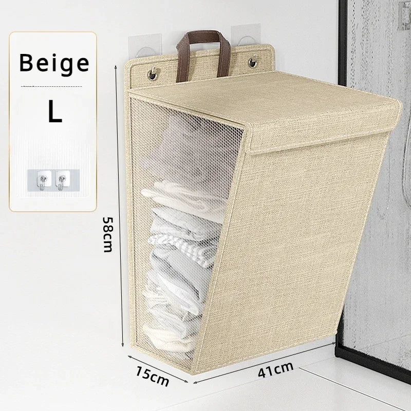 Household Laundry Baskets Foldable Bathrooms Laundry Baskets  Multifunctional Large Capacity Waterproof Clothes Storage Basket