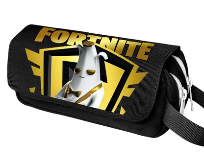 Fortnite Pencil Bag Pencil Case Large Capacity Waterproof Handheld Pencil Pouch Office Stationary