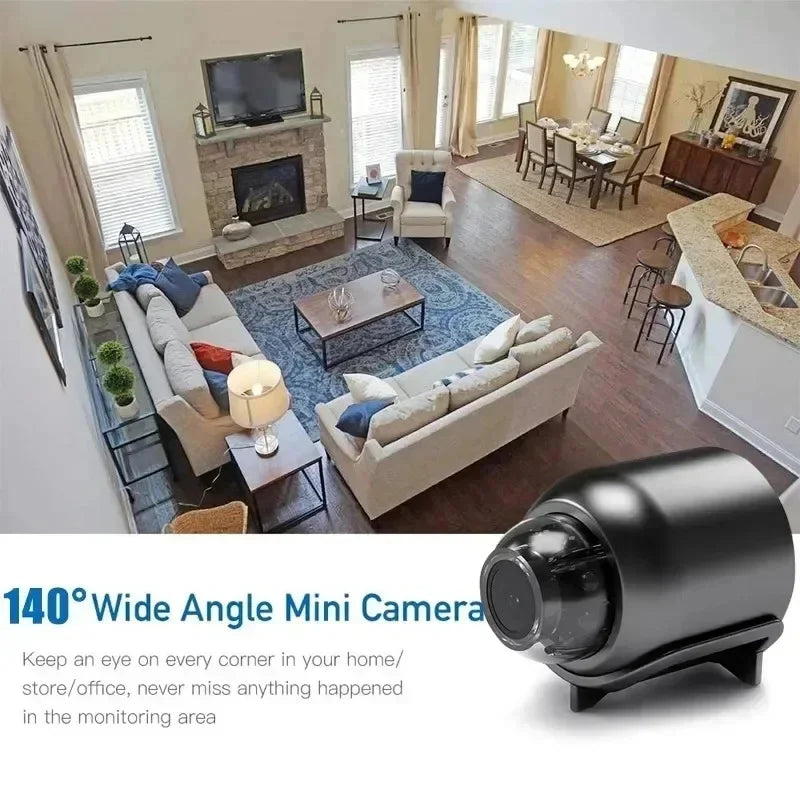 HD Mini Camera Wifi IP Smart Home Indoor Night Vision AI Human Camcorder Audio Video Security Surveillance Camera