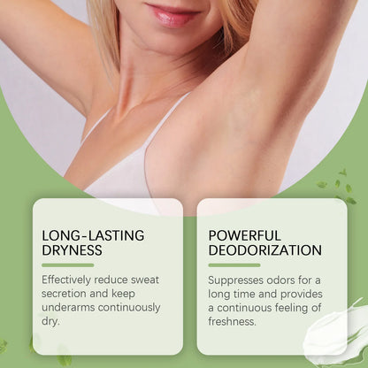 Effective Body Odor Removal Cream Sweat Eliminator Underarm Odor Treatment Bad Smell Antiperspirants Lasting Armpit Deodorizer
