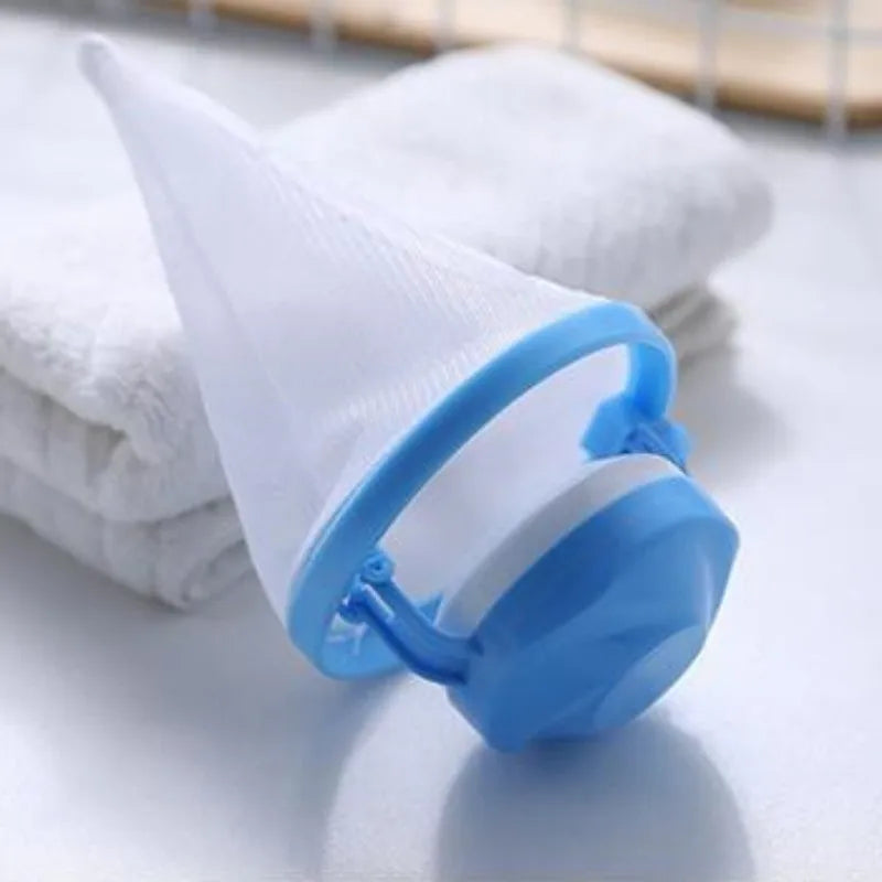 Pet Hair Remover Reusable Ball Wool Collector Washing Machine Filter Bag Hair Sticks Cats Fur Catcher Laundry Ball Pet Products