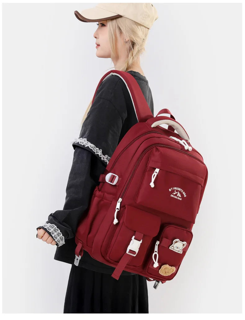 2025 Fashion Girls Waterproof School Bags For Light Weight Children Backpack school bag Printing Kids School Backpacks mochila