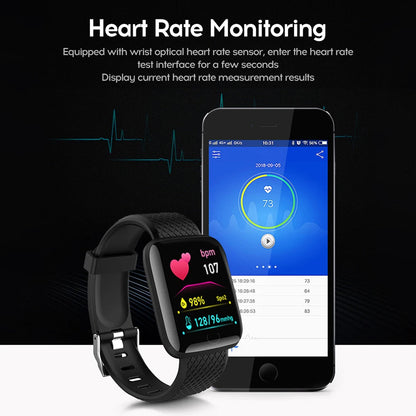 GPS Fitness Heart Rate Monitor Activity Tracker Waterproof Sleep Tracker Sport Bracelet Pedometer Step Calories Kids Smart Watch