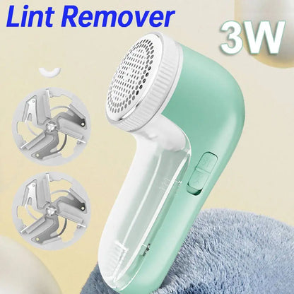 Electric Lint Remover USB Operated Clothes Bobble Fluff Shaver 850mAh Fluff Lint Removers for Sweater Clothing Fabric