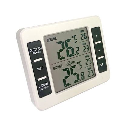 Digital Wireless Refrigerators Thermometer C/F Max Min Cordless Freezers Home Fridge Truck Temperature Sensor Monitor -40℃~60℃