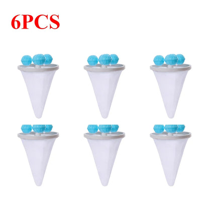 1-10pcs Washing Machine Filter Net Floating Lint Filter Mesh Bag Reusable Pet Hair Catcher Remover Laundry Cleaning Tool