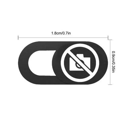 Webcam Cover Camera Privacy Protective Cover Shutter Magnet Slider Mobile Laptop Lens Occlusion Anti-Peeping Protector Sticker