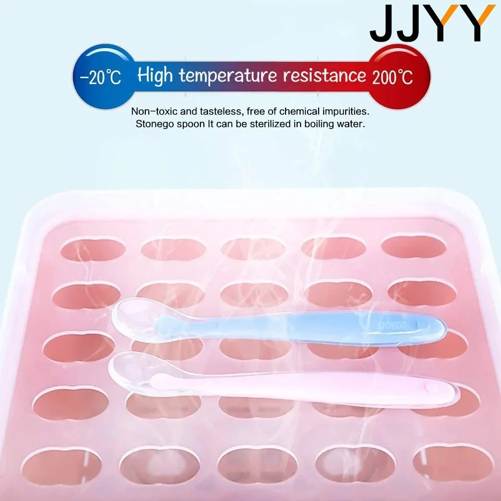 Baby Soft Silicone Spoon Candy Colored Child Food Feeding Spoon for Kids Travel Picnic Kitchen Tools