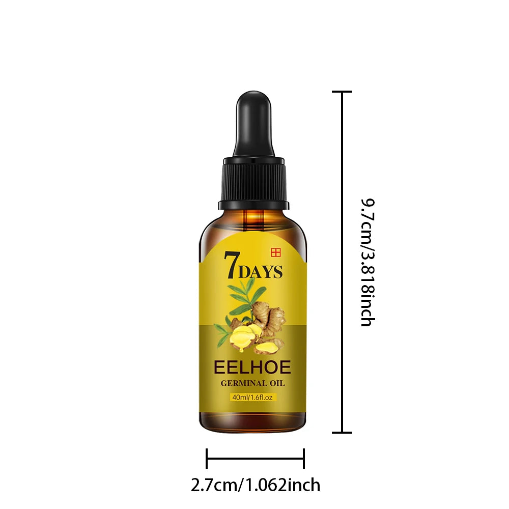 Ginger Hair Serum Fast Growing Hair Essential Oil Anti Hair Loss Repair Damaged Scalp Ginger Hair Promoting Regeneration