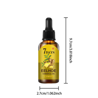 Ginger Hair Serum Fast Growing Hair Essential Oil Anti Hair Loss Repair Damaged Scalp Ginger Hair Promoting Regeneration