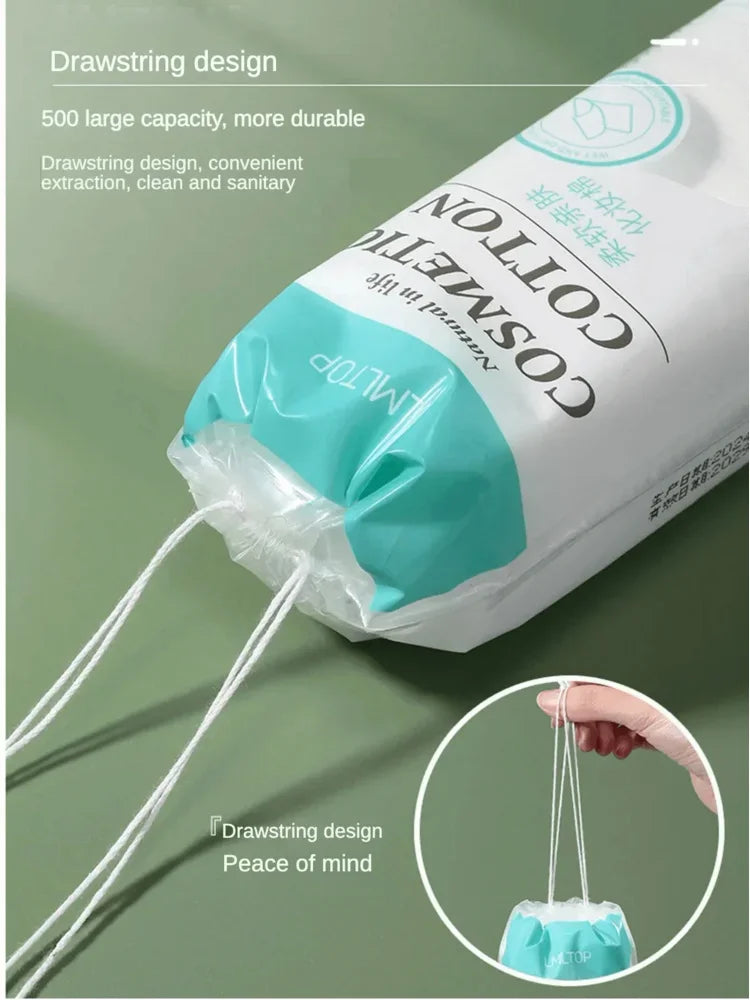 Disposable makeup cotton Soft makeup remover cotton Facial wet wipes Cleaning cotton, toner Cleansing paper Makeup cotton