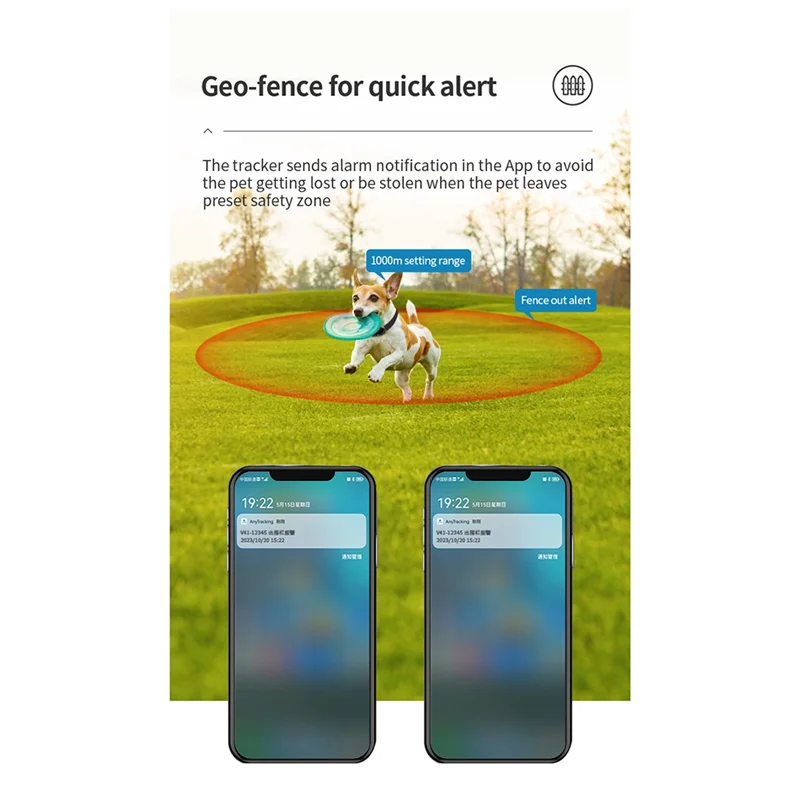AAAEL-4G GPS Pet Tracker Voice Monitor Pet Dog Cats Gps Anti Loss Mini Tracker IP67 Waterproof GPS Locator Free APP