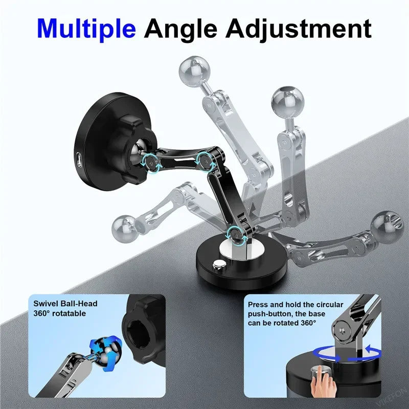 Magnetic Wireless Car Charger Phone Fast Car Charing Air Vent Mount Station For Iphone 15 14 13 12 Pro Max Magnet Phone Holder