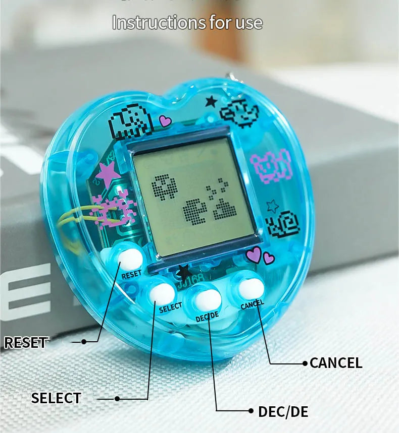 Virtual Electronic Pets Nostalgic Handheld Game Console Toy Electronic Digital  Animals Kid Play Game Boy
