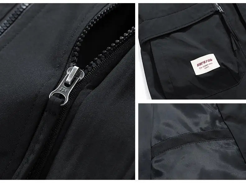 Oversize Men Jacket Coats Windbreaker Trench 6XL 7XL 8XL Plus Size Hooded Waterproof Black Bomber Camping Loose Thin Softshell