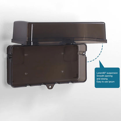 Outdoor Electrical Boxes Waterproof Cable Management Box Rain-Proof Weather Proof Plug Box Waterproof Box For Wiring Board
