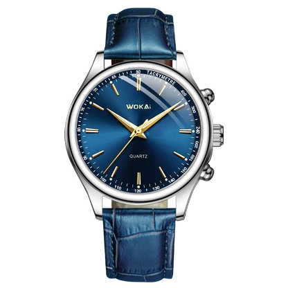 New 2023wokai business watch Quartz sports watch leisure belt men's watch men's watch