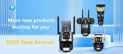 CCTV 3 Lens Video Surveillance Camera Wifi Network Camera 4G SIM Card Wireless 360 Monitor Outdoor Waterproof Security Cameras