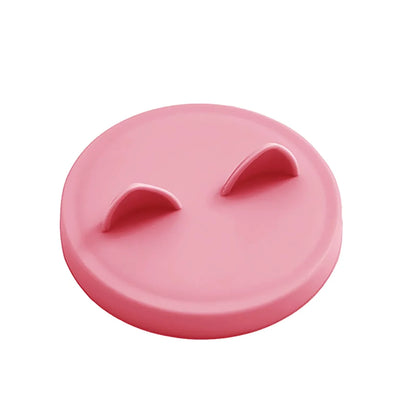 Silicone cat food can lid, pet feeding supplies, pet food can supplies, medium-sized foldable can lid for cat food cans
