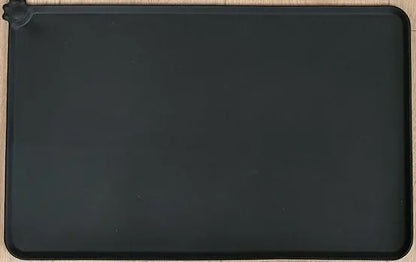 Silicone Pet Food Mat - Waterproof & Non - Stick Feeding Pad for Dogs & Cats - Anti - Spill Feeder Tray Placemat