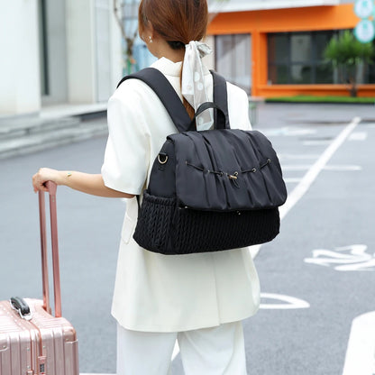 Diaper Bag Large Diaper Backpack Stylish Toddler Baby Maternity Bags Travel Backpacks with Insulated Pockets Changing Pad Stroll