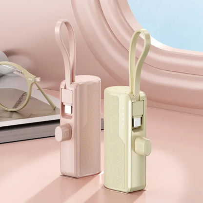 Xiaomi Power Bank 50000mAh Pocket Power Bank Portable Capsule Power Bank Fast Charging External Battery for iPhone Samsung