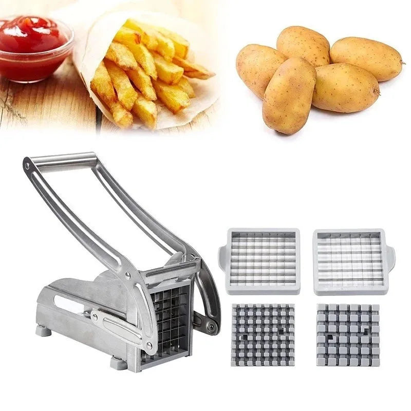 Kitchen tools are good helpers, potato slicer, manual french fry slicer, cucumber slicer, potato slicer, and slicer