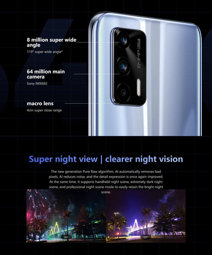 Realme GT Android 5G Unlocked 6.5 inch 128G All Colours in Good Condition Original used phone