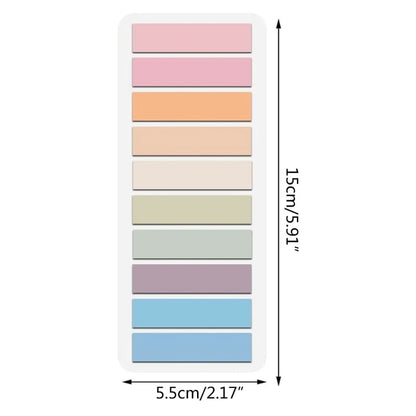 Index Memo Pad Posted It Sticky Note Paper Sticker Bookmarks School Supplies Memo Notepad Notebook School Office Accessories