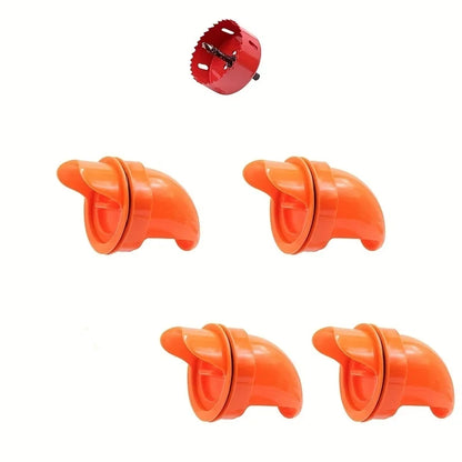 Farm Poultry Feeding Chicken Feeder DIY Rainproof Feeder Port Kit Buckets Barrels Bins Troughs Automatic Waterer Chicken Feeder