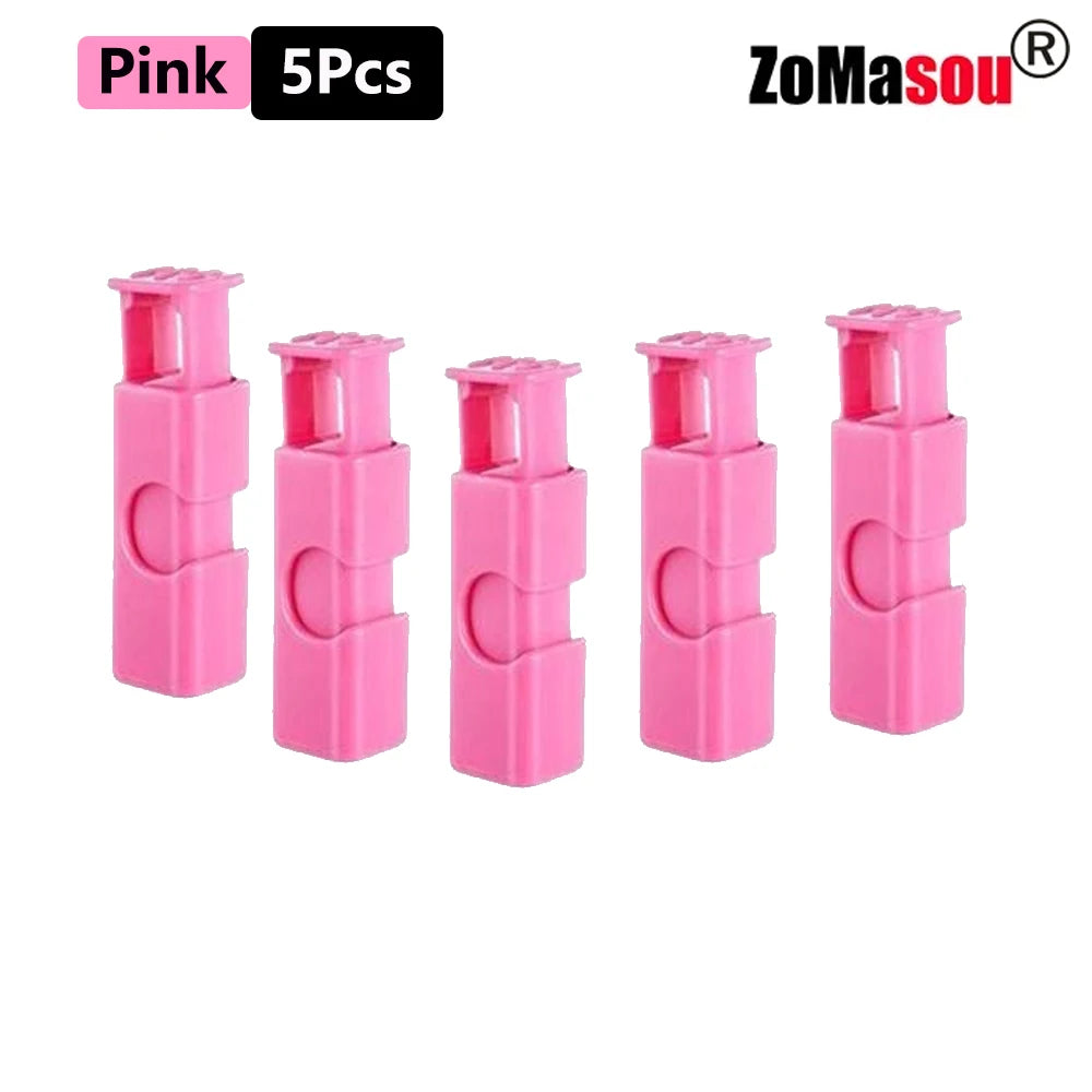 50/1Pcs Reusable Food Sealing Clips Bread Storage Bag Clips For Snack Wrap Bags Spring Clamp Kitchen Organization Sealing Clamp