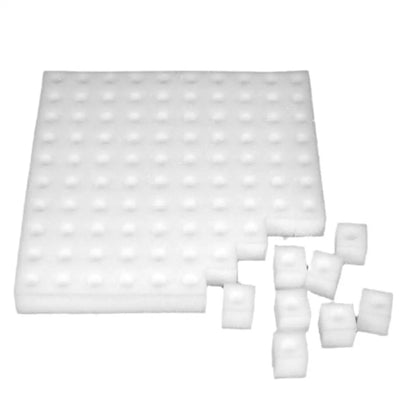 100 Hole/sheet Hydroponic Plant Sponge Garden Cultivation Seedling Soilless Culture Planting Tools Vegetables Nursery Pots Tray
