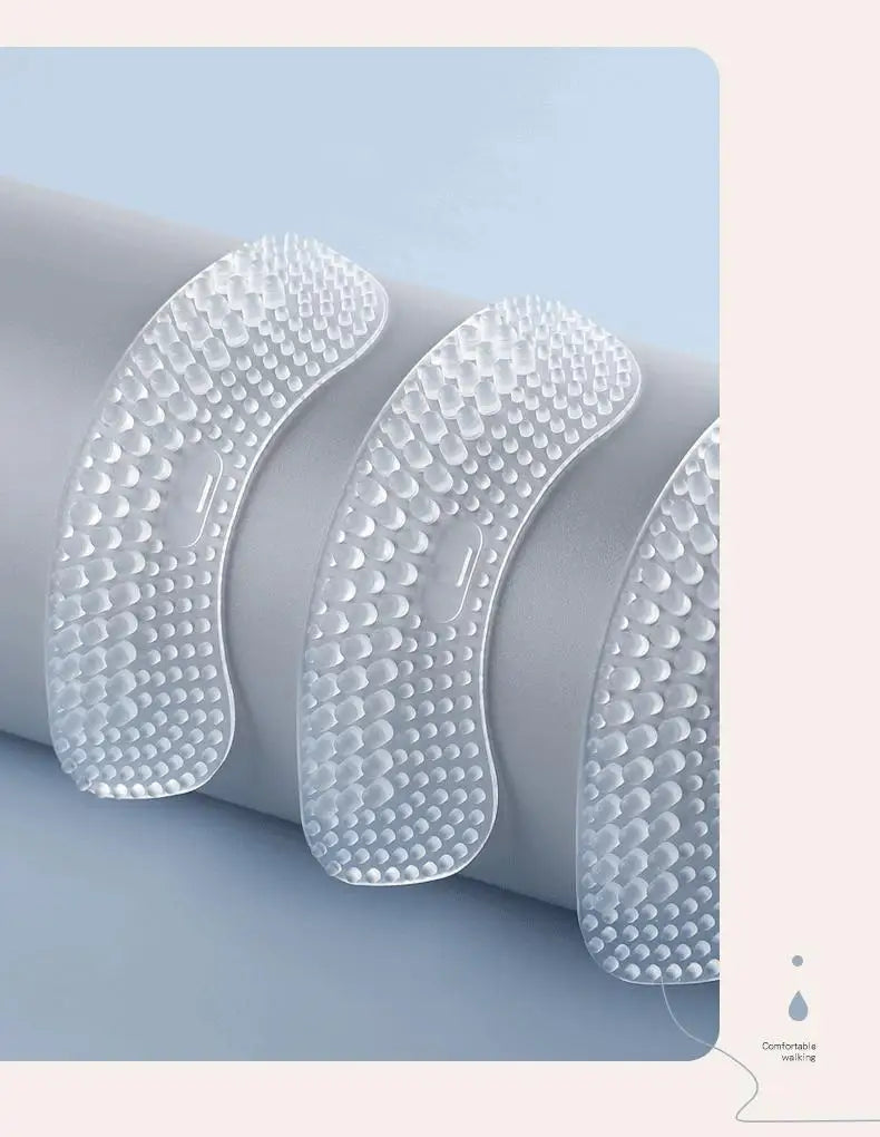 Upgrade Silicone Heel Stickers Heels Grips for Women Men Anti Slip Heel Cushions Non-Slip Inserts Pads Foot Heel Care Protector