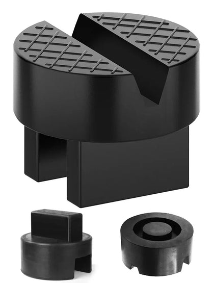 Car Lift Jack Stand Rubber Pads Frame Protector Adapter Floor Slotted Lexus Subaru Fiat Universal Automotive Repair Tool Parts