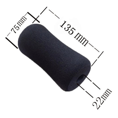2Pcs Foot Foam Pads Rollers Replacement For Leg Extension For Weight Bench For Gym Exercise Machines Foot Foam Pads