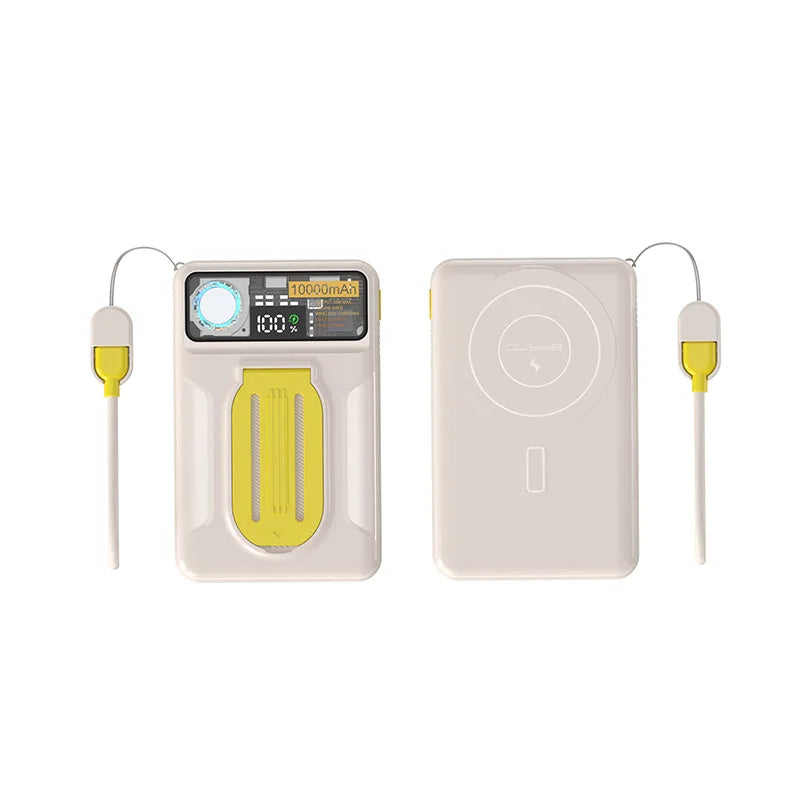 22.5W Magnetic Power Bank 30000mAh Wireless Fast Charging External Battery Turbine Coolingfor IPhone Xiaomi Magsafe Powerbank