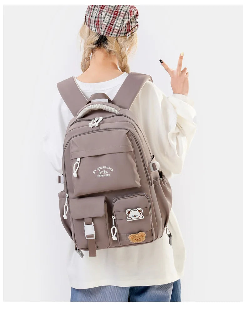 2025 Fashion Girls Waterproof School Bags For Light Weight Children Backpack school bag Printing Kids School Backpacks mochila