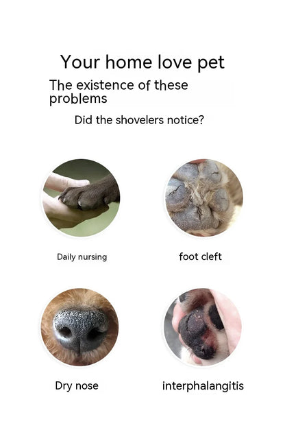 Pet Paw Care Balm Pet Paw Care Balm Moisturizing and Comforting Balm for Dogs and Cats Puppy Paw Care Balm, Moisturizing Nose