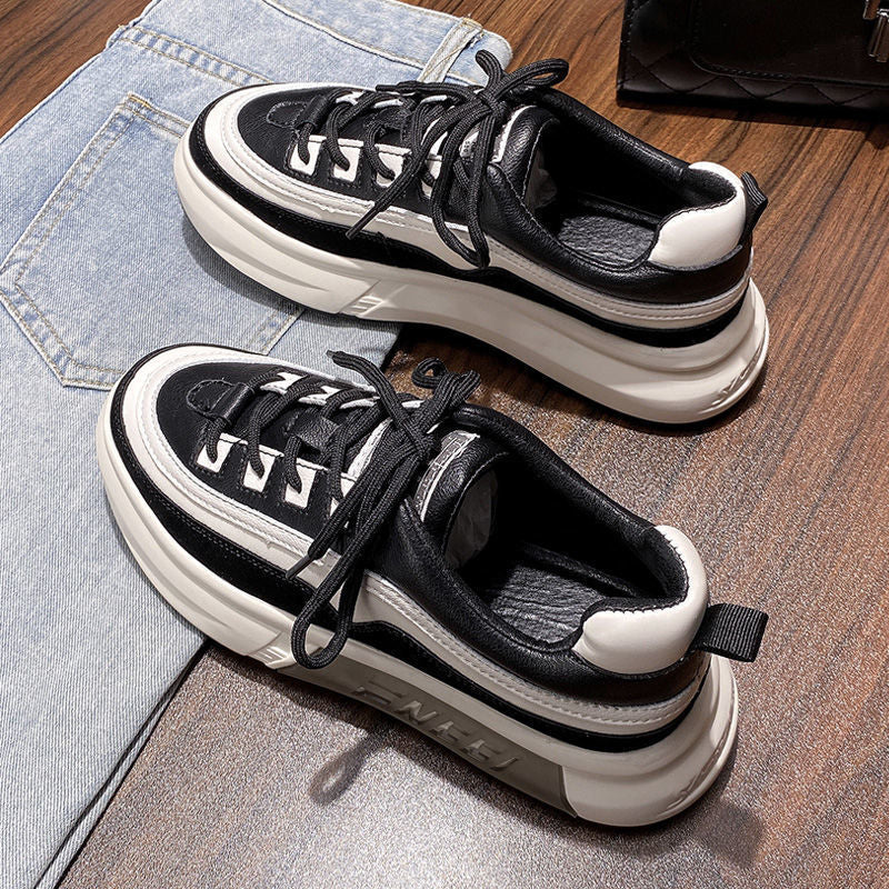 Sports Shoes For Women 2024 White Low Fashion Casual Flat Sneakersy Autumn Hit Spring Without Heel Womens Shoe Stylish New