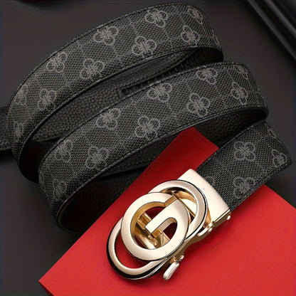 Youth Belt Brand Belt Men's Belt High Quality Men's Luxury Belt Men's Belt Male Buckle Metal Automatic Buckle